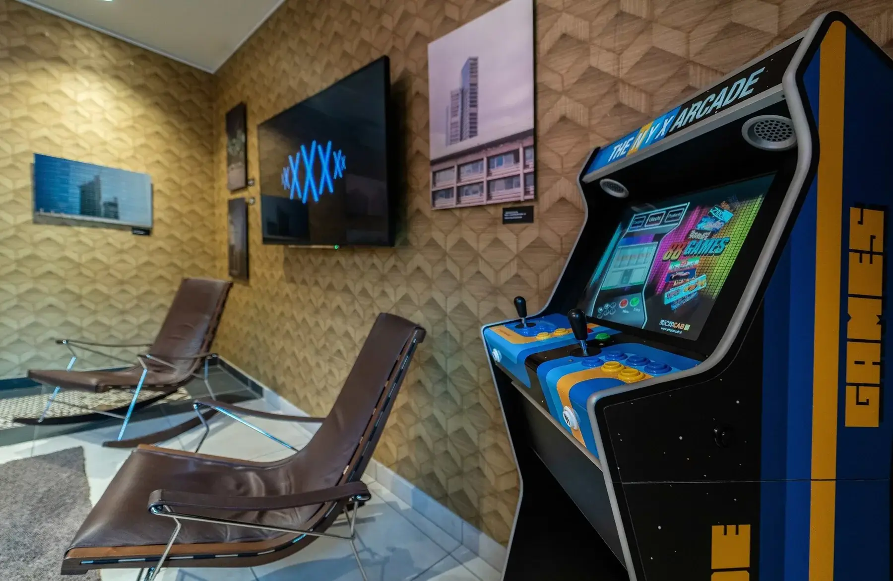 Spazio lounge al NYX Hotel Milan